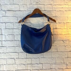 Laggo Taylor Leather Purse Royal Blue